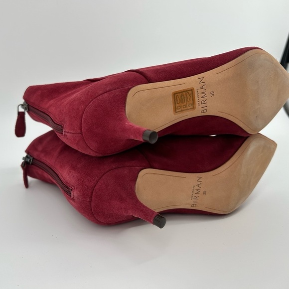 Alexandre Birman Kittie Suede Leather Ankle Boots Women's Size 39 MSRP $695 - Picture 6 of 14